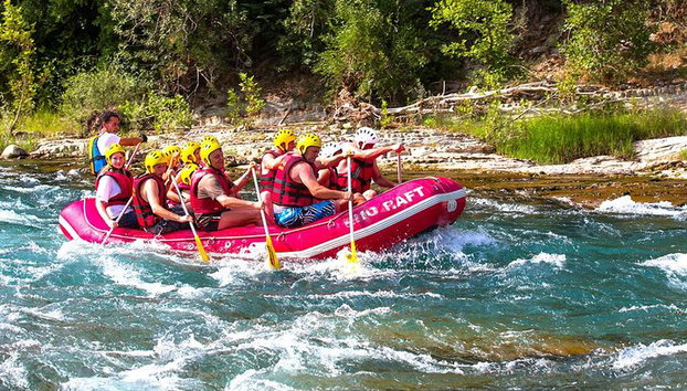 Tour mixto: barranquismo, rafting, tirolesa, desde Alanya-Side-Antalya - Foto 2