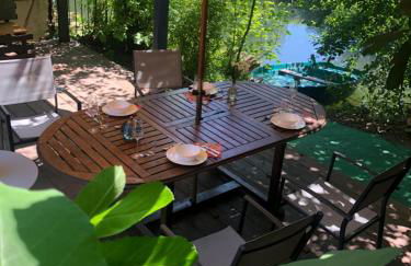 Jacuzzi avec vue sur la rivière l'Yerres - Foto 24