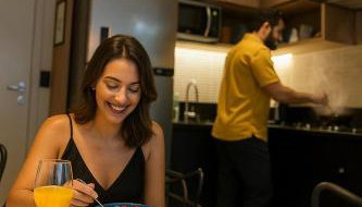 Flat Blue Praia de Camburi - Foto 4