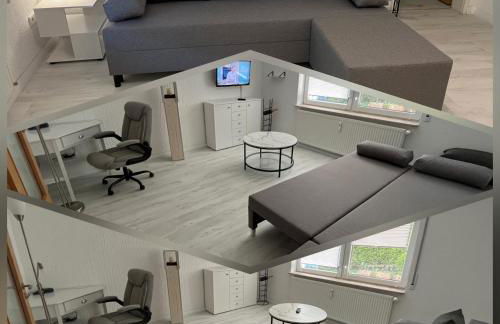 FeWo meisteroffice im Sackgässle, ebenerdige ELW 50qm, Terrasse, vollwertige Küche, Nähe Ulm - Foto 4