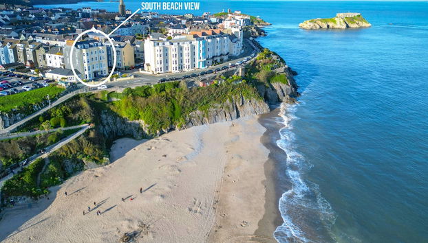 South Beach View - 2 Bedroom Apartment - Tenby - Foto 2, Imagem principal