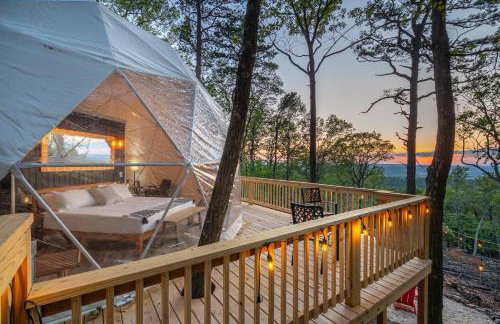 Glamping dome w hot tub & fire pit - Foto 8