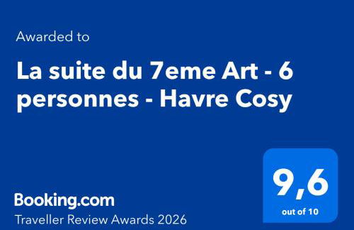 La suite du 7eme Art - 6 personnes - Havre Cosy - Foto 5