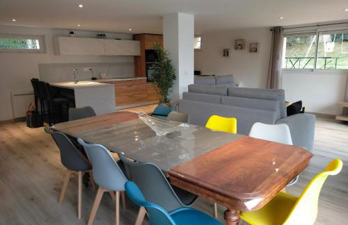 Gîte des Gones Maison 3 étoiles 10 personnes Jardin Lyon Eurexpo - Foto 40