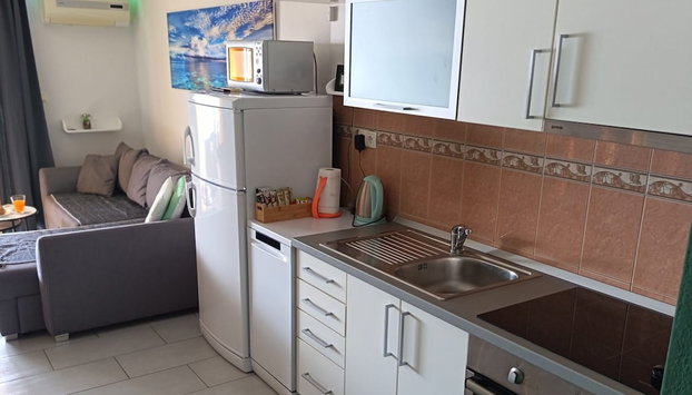 Apartment Sutalo with Hot Tub - Foto 2, Cocina privada