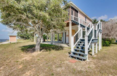 Private Beach and Views! Stilted Ocean Springs Home - Foto 35
