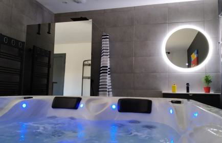 Le Spa du Verger de Firmin - jacuzzi intérieur privé - Foto 4