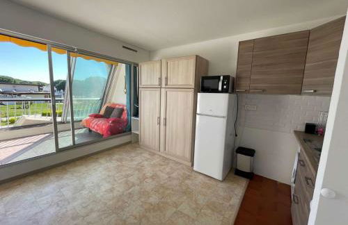 Studio climatisé 4 pers avec piscine et parking à Port Camargue - FR-1-250-230 - Photo 4