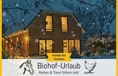 Bio Ferienhof Wichtelweide - Ferienhaus Luv - mit Sauna - Foto 66