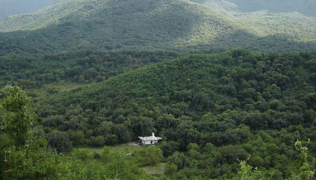 Il paesaggio nei pressi di Santiago