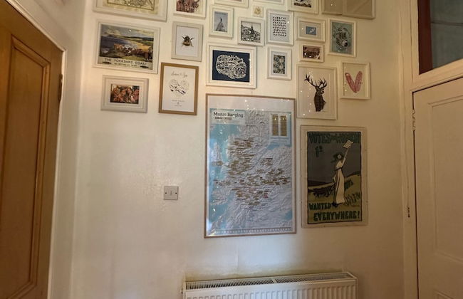 Quirky Apartment in the Heart of Leith With Garden - Foto 12