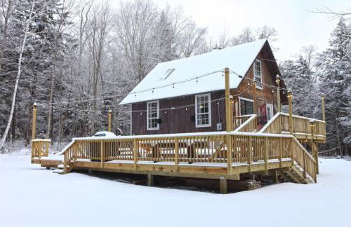 Dream Stratton Forest Cabin with Hot Tub and Fast WiFi - Foto 29