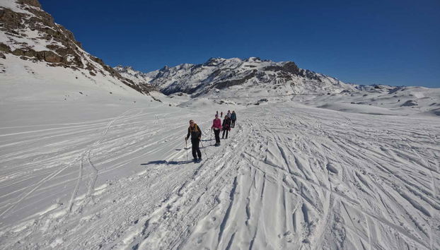 Enjoy a snowshoe tour