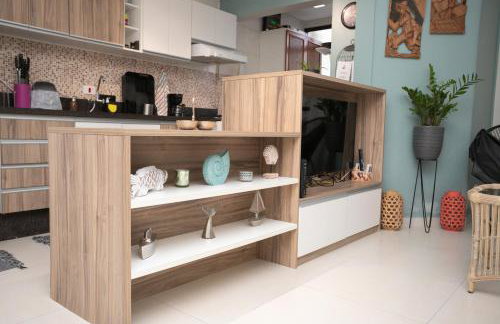 Apartamento Praia do Tombo Guarujá 120m do mar - Foto 54