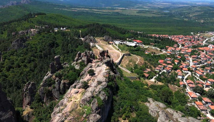 Belogradchil fortress from above