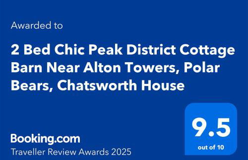 Chic 2 Bed Near Alton Towers, Polar Bears, Peak District - Foto 5