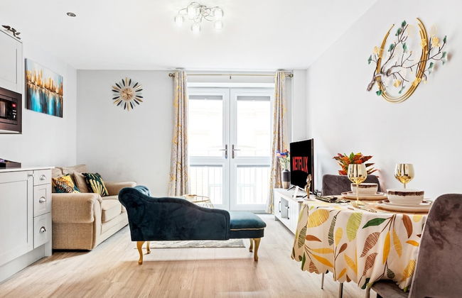 Stunning 1 Bedroom Apt With Balcony-leicester City - Foto 8