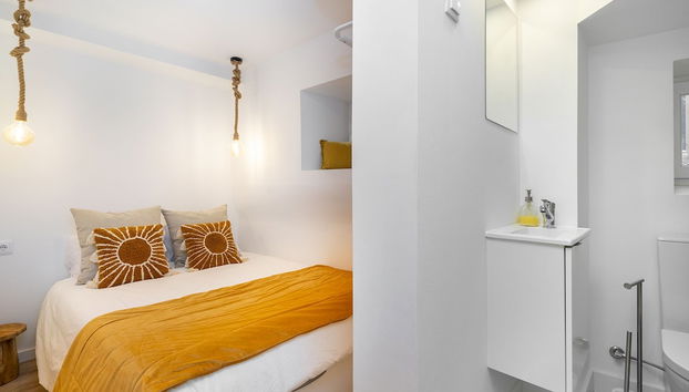 WHome Alfama 1-Bed w/AC Great location to explore Lisbon - Foto 4, Habitación