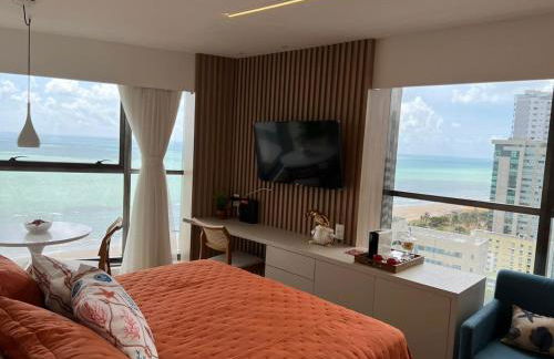 Flat Beira Mar Boa Viagem- Beach Class Internacional - Foto 1