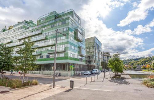 Lyon Confluence - duplex au calme avec parking privé en option - Foto 14