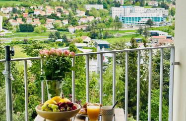 T3 lumineux, parking privé, calme, jolie vue - Foto 4