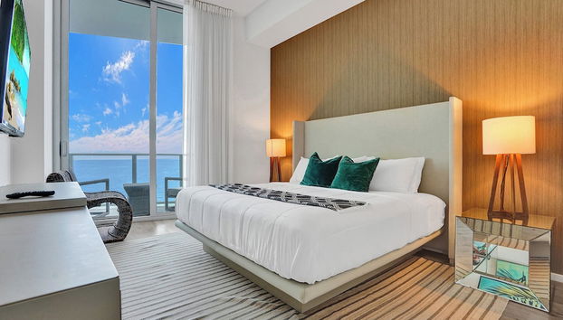 Beachfront condo with stunning views - Foto 4, Habitación