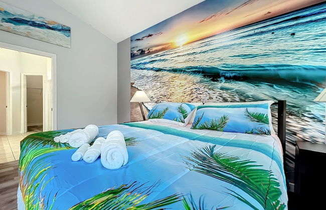 Beach Theme Vacation Pool Spa Home Mins to Disney - Foto 59