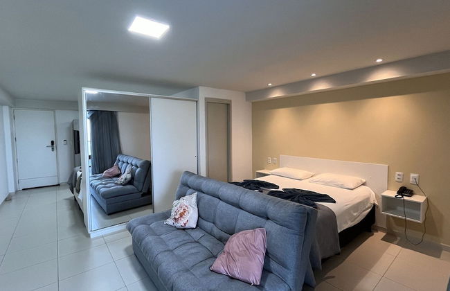 Flat Frente Mar - Praia de Tabatinga - Foto 4