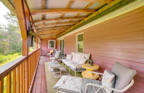 Fire Pit & On-Site Pond: Wooded Walton Home! - Foto 24
