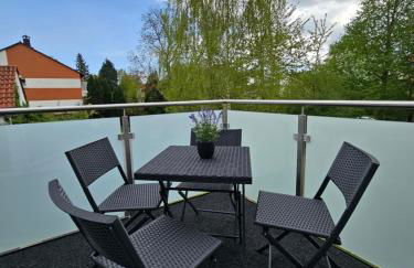 Moderne Wohnung mit Balkon - nahe Kurpark & Messezentrum - Foto 6