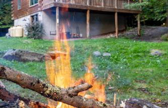 Waterfront Secluded Log Cabin - Foto 9