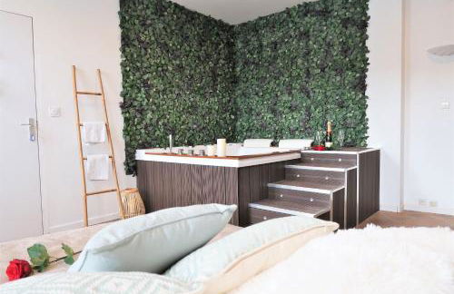 La Suite, love room, Grand Jacuzzi, port de plaisance de Saint Valery En Caux - Foto 12