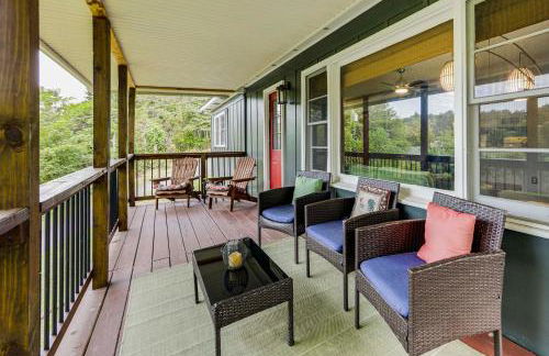 Sylva Riverfront Cabin Near WCU Pet-Friendly! - Foto 2