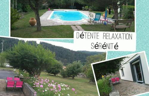 Gîte "Le temps d'une pause" terrasse et piscine - Foto 10