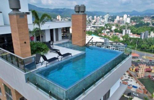 Loft com Piscina e Rooftop a 800m da Oktoberfest - Foto 16