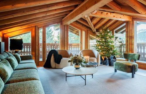 Chalet exquis à Courchevel 1850, près des pistes, jusqu'à 10 personnes - FR-1-772-5 - Foto 1