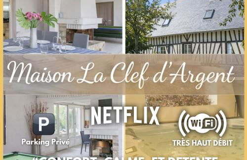 La Cle d Argent Elegante Maison Normande avec Jacuzzi et Jardin - Foto 1