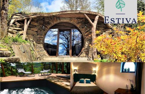 Estiva - Le Chalet Belvédère - Piscine, Spa, Vue Grandiose - Foto 3