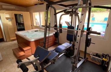 Maison de famille (piscine, jacuzzi et sauna) - Foto 38