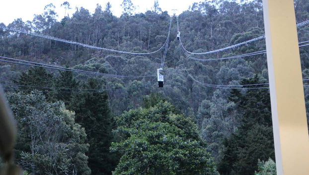 El teleférico del cerro Monserrate