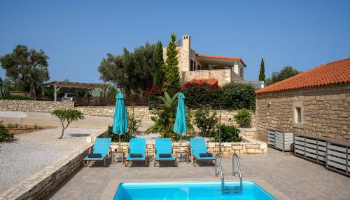 Villa Vasiliki Private Pool - Foto 5, sunbed