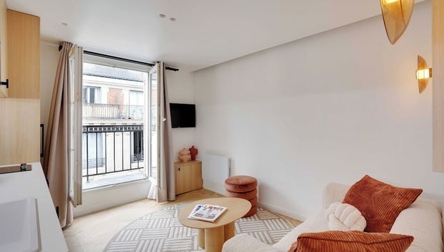 Charming apt With Balcony - 1br/2p - Saint Lazare - Foto 5, Zona de estar
