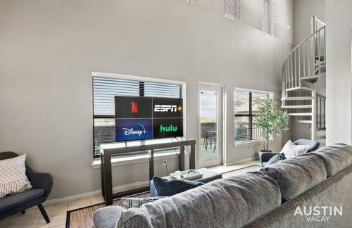 Balcony Skyline View Spiral Staircase Near UT - Foto 12