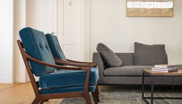 Zona de estar del vestíbulo