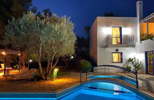 Summer Villa Pasiphae Private Pool - BBQ -Beach 2min - Foto 73
