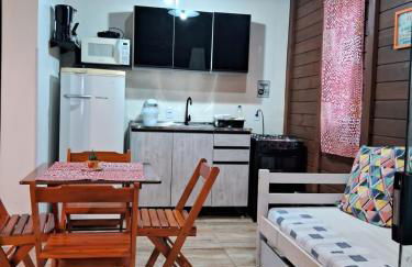 Chalés Praia do Rosa piscina compartilhada - Foto 36