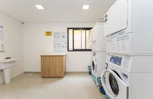 One House – Academia, Piscina e Coworking | Gonzaga Stays - Foto 23