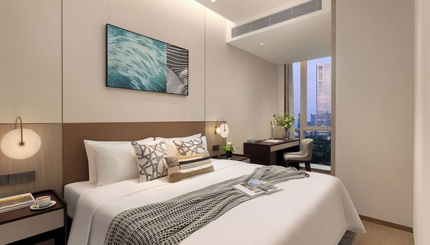 Somerset Qplex Shenzhen - Foto 4, Habitación