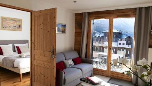 Mont Blanc 43, vue Mont Blanc , balcon, parking - Foto 4