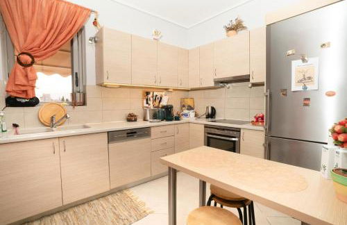 Maria's Airport Apartment, 4' metro, 10' airport, 15' beach, 40' city center - Foto 39